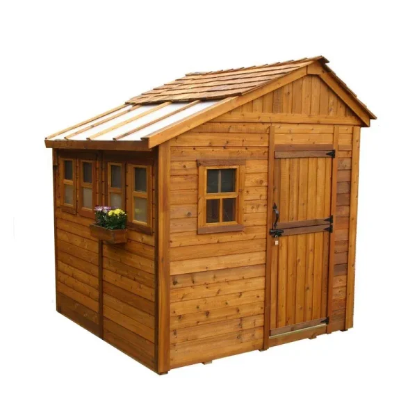 Outdoor Living Today SSGS88 Sunshed Garden Shed, 8' x 8'