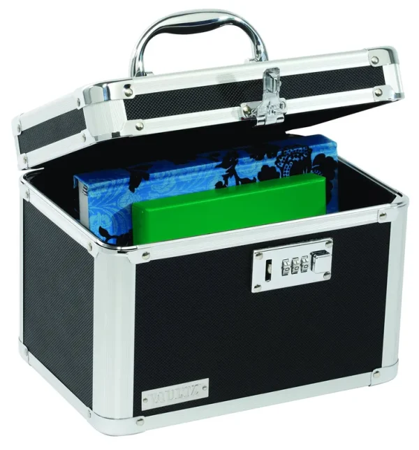 Vaultz Locking VZ00102 Personal Security Box, Black