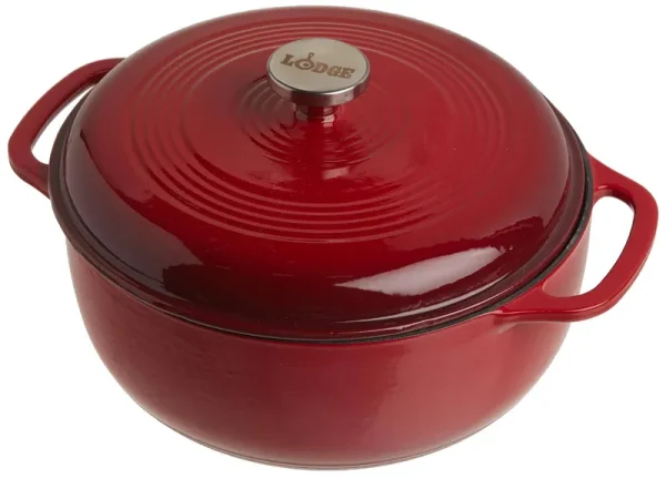 Lodge 6qt Color Enamel Dutch Oven EC6D43
