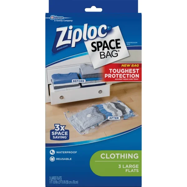Ziploc Space Bag - 3 count