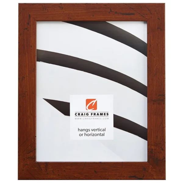 Craig Frames FM26WA1216C 1.26-Inch Wide Picture/Poster Frame in Smooth Grain Finish, 12 by 16-Inch, Dark Brown