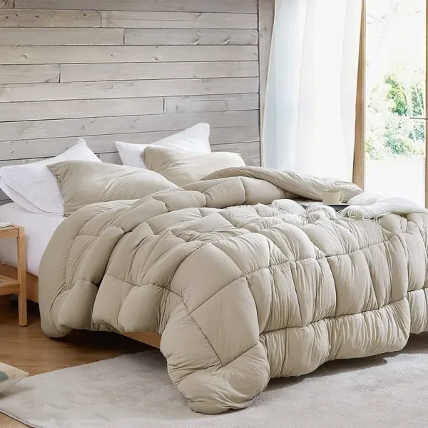 Coma Inducer Summertime - Oversized Comforter - Cement Taupe Queen