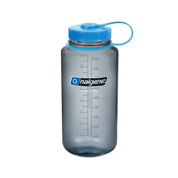 Nalgene Water Bottle Wide Mouth 32oz - Gray