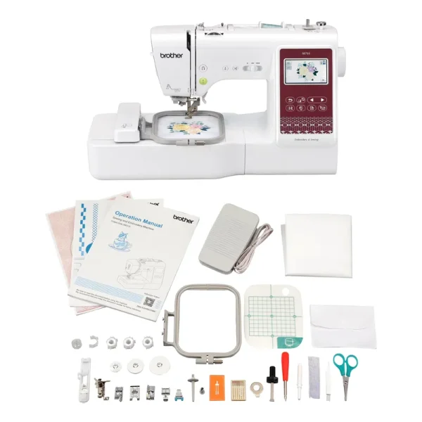 Brother SE725 Sewing and Embroidery Machine with Artspira App, 50 Free Designs