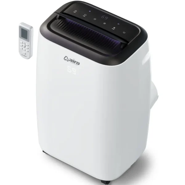 Airo Comfort 10000 BTU Portable Air Conditioner with Dehumidifier White