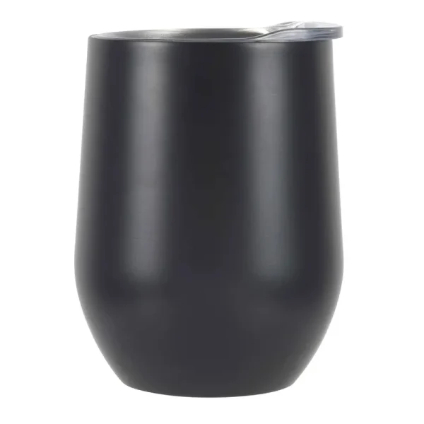 ArtMinds Stainless Steel Wine Tumbler - Black - 12 Ounce - Each