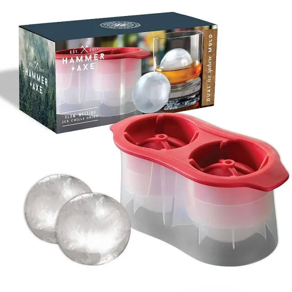 Hammer + Axe Dual Sphere Ice Mold