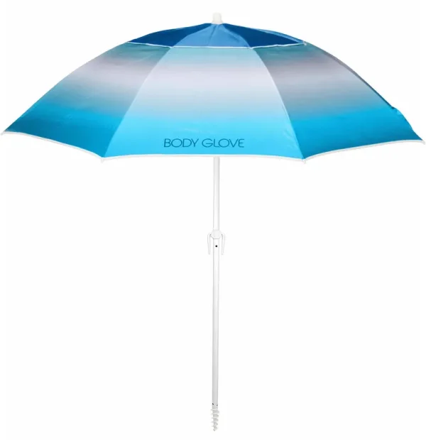 Body Glove Beach Umbrella, Ombre Neptune Blue