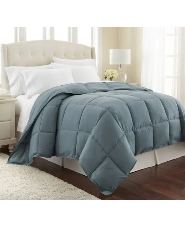 Southshore Fine Linens Premium Down Alternative Comforter, King - Steel Blue