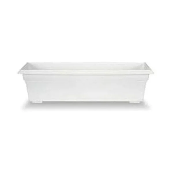 Novelty Countryside Flowerbox - White - 30 inch