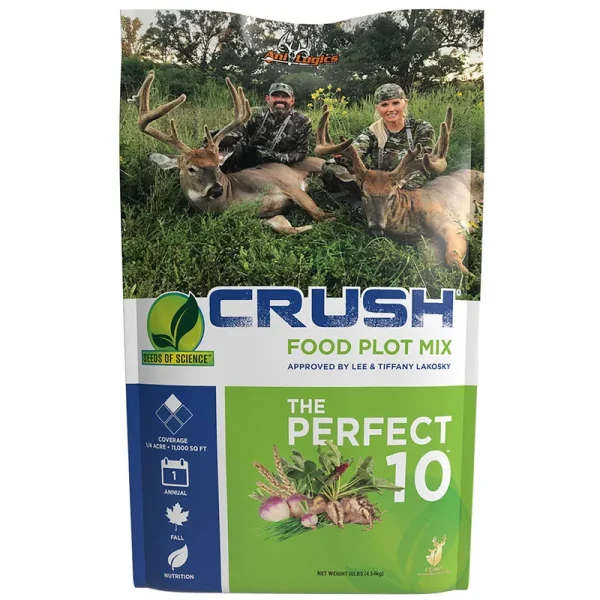 Ani-Logics Crush The Perfect 10 Food Plot Blend, 10 lb