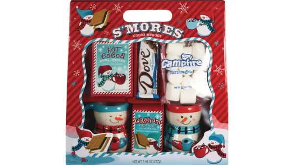 Dove Chocolate S'mores 2 Mug Boxed Christmas Gift Set, 8.94oz