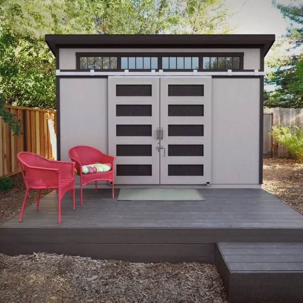 Handy Home Palisade - 12' x 8' Wood Shed (19482-5)