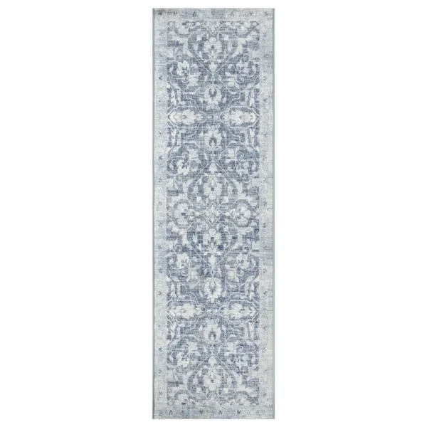 Better Homes & Gardens Blue Persian Non-Skid Indoor 2' x 7' Runner Rug