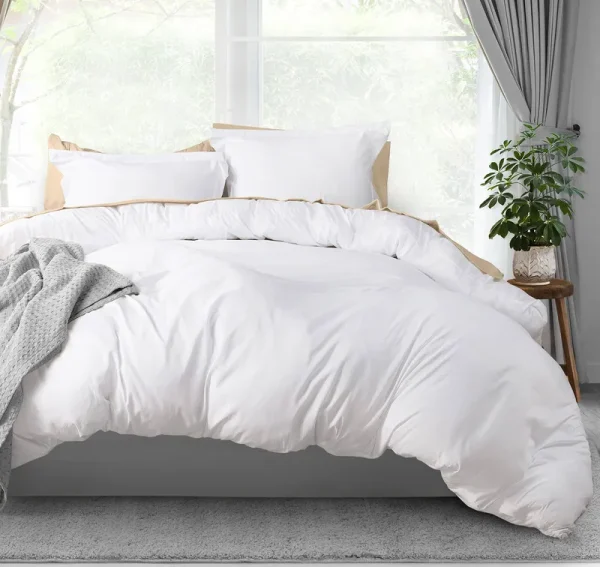 Utopia Bedding Duvet Cover Queen Size Set - 1 Duvet Cover with 2 Pillow Shams - 3 Pieces Comforter Cover with Zipper Closure - Ultra Soft Brushed