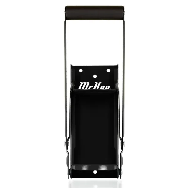Mckay 16oz Metal Can Crusher Heavy-Duty Wall-Mounted Smasher for Aluminum Seltzer Soda Beer Cans and Bottles for Recycling Gadgets for Home (Black)