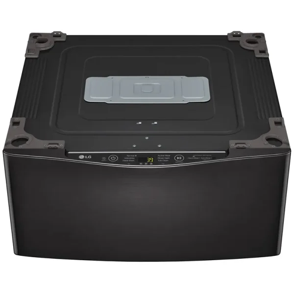 LG Sidekick 1.0 Cu ft Pedestal Washer - Black Steel