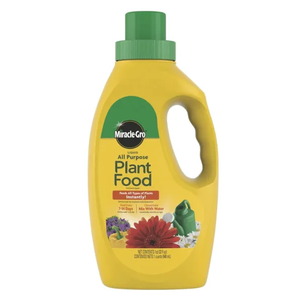 Miracle-Grow Liquid All Purpose Plant Food - 32 fl oz jug