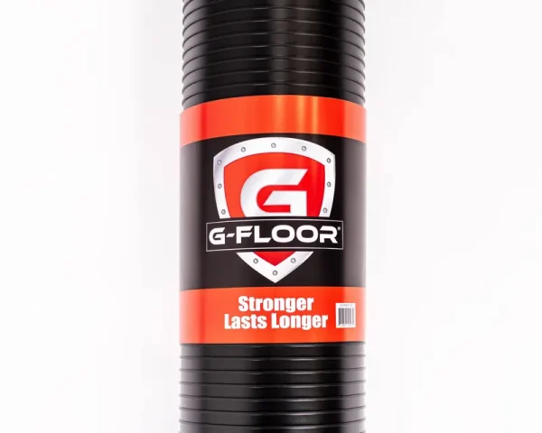 G-Floor 5' x 10' Ribbed Garage Flooring Cover - Slate Grey