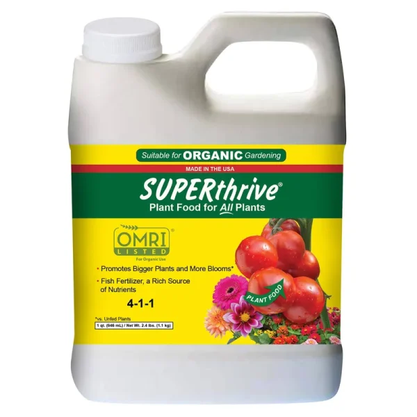 Superthrive Organic Liquid Plant Food 1 qt