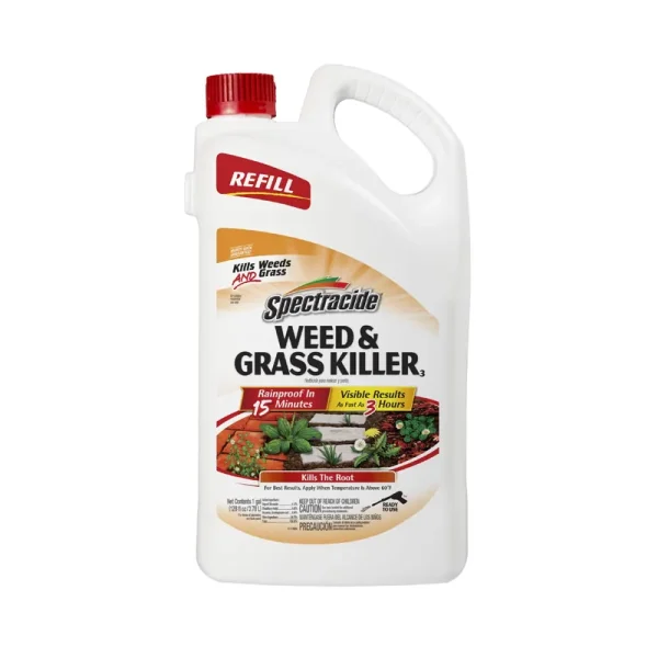 Spectracide Weed and Grass Killer 1 Gallon, Accushot Sprayer Refill