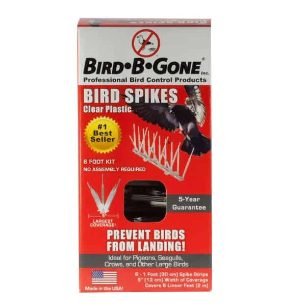 Bird B Gone 6 ft. x 5 in. Plastic Bird Spike