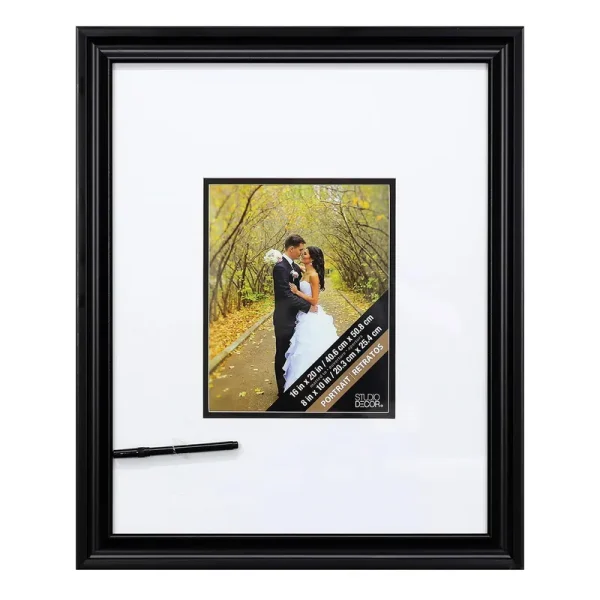 Studio Decor Signature Frame with Marker - 8" - Each