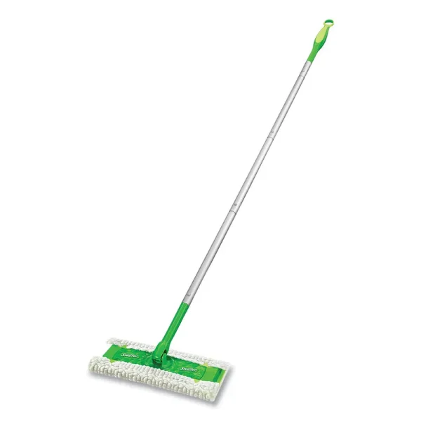 Swiffer Sweeper Mop, 10" Wide Mop, Green, 3/Carton
