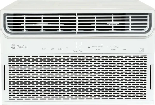 GE 12, 000 BTU 110V Smart Window - Mounted Air Conditioner with Wi - Fi