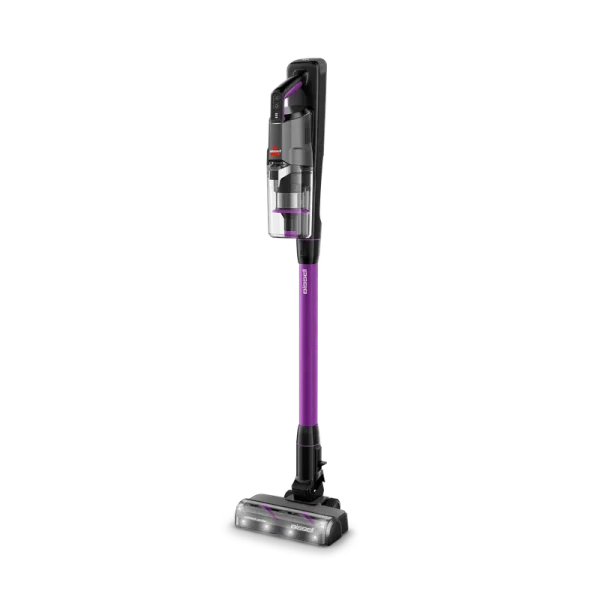 BISSELL Powerclean Furfinder 200W Self - Standing Cordless Stick Vacuum, Carpet, Area Rugs, Hard Floor, Upholstery, Strong Suction, Removeable Battery, LED Headlights, up to 40 Minute Run Time, 4031