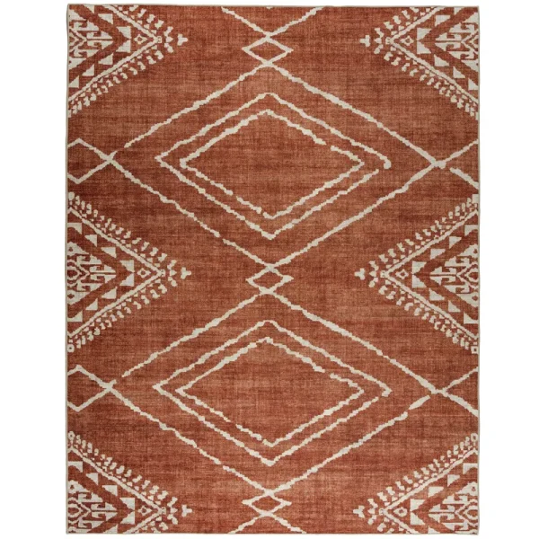 ReaLife Machine Washable Rug - Stain Resistant, Non-Shed - Eco-Friendly, Non-Sli