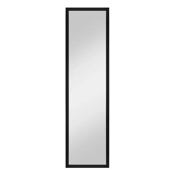 at Home Basic Leaner Mirror 13.6"L x 49.6"H x 0.4"W Black