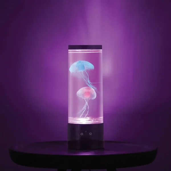12" RGB Jellyfish Lamp with USB Black - West & Arrow