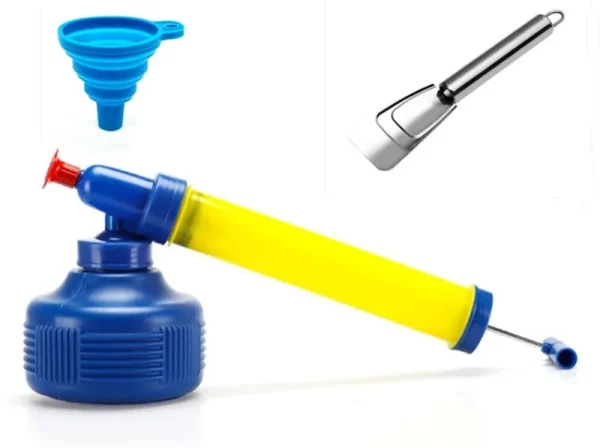 Diatomaceous Earth Applicator Garden Puffer Duster Powder Duster (Yellow)