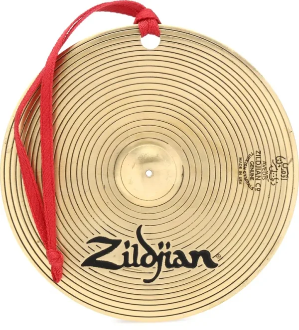 Zildjian Cymbal Christmas Ornament