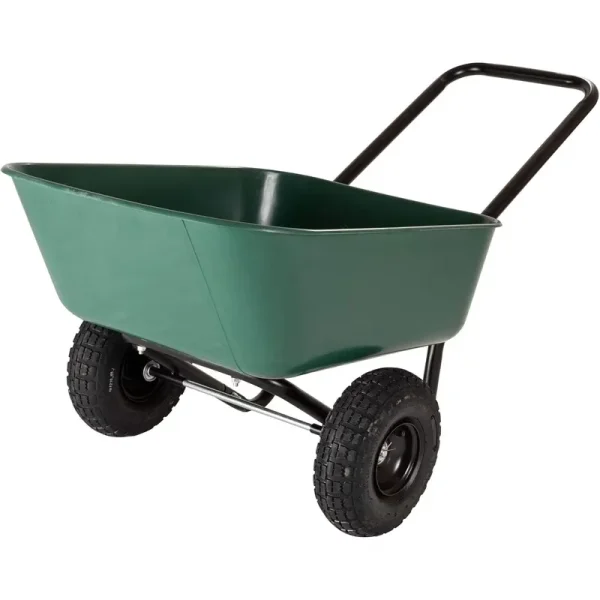Barrow Dual - Wheel Residential Wheelbarrow Garden Cart
