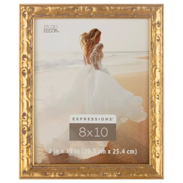 Gold Ornate Frame, Expressions by Studio D��cor 8" x 10"