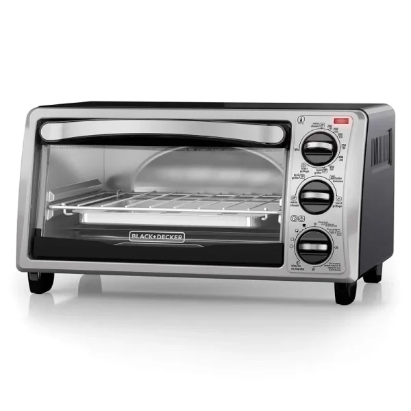 Black & Decker 4-Slice Toaster Oven - TO1313SBD
