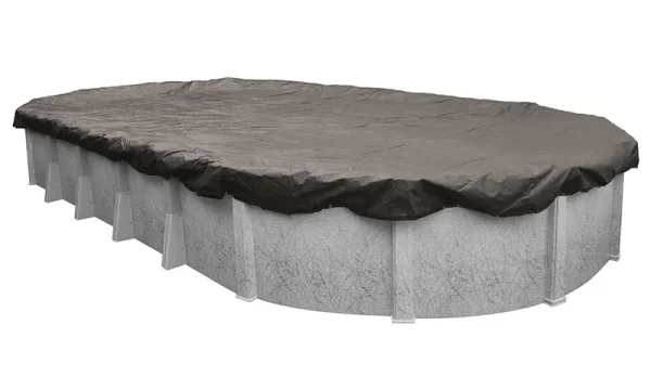 Magnesium 12 ft. x 18 ft. Oval Above Ground Pool Winter Cover
