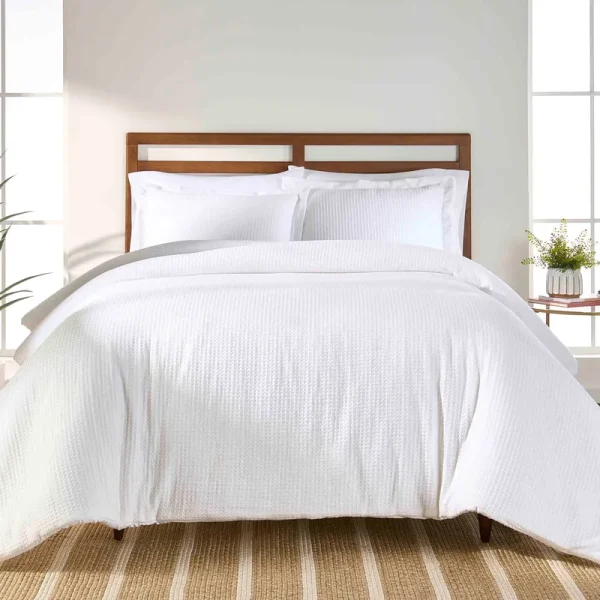 Better Homes & Gardens 3-Piece Cream Gauze Comforter Set, Adult Full/Queen, Size: FL/QN