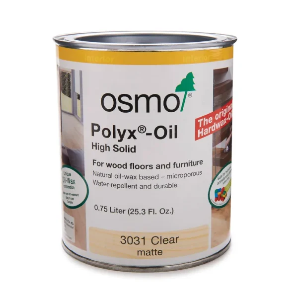 Osmo Polyx-Oil High Solid - 3031 Clear Matte 0.75L