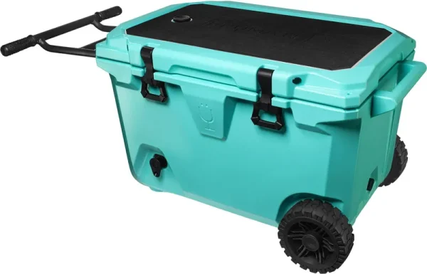 BruMate Brutank 55-Quart Rolling Cooler Aqua