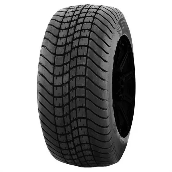215/50 - 12 Vision P825 Journey Golf Cart 78F Load Range B Black Wall Tire