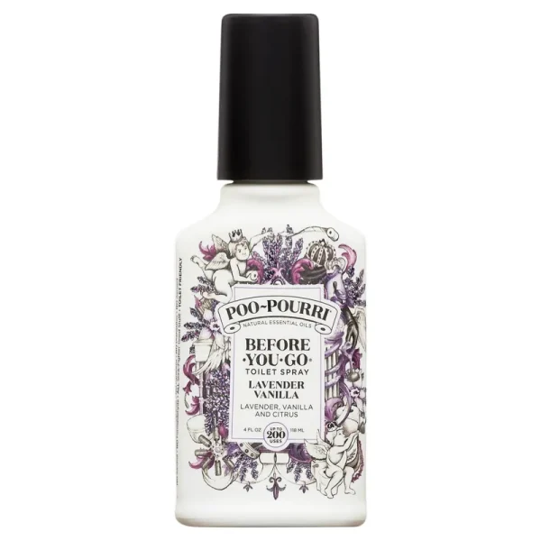 Poo Pourri Toilet Spray 4 oz Lavender Vanilla