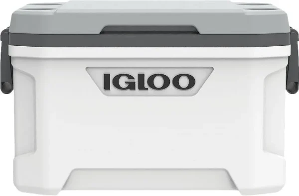 Igloo 52 Quart Latitude Cooler - Ash Gray Meteorite White