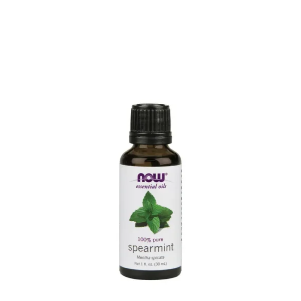 NOW Foods 100% Pure Essential Oils, Spearmint - 1 fl oz bottle