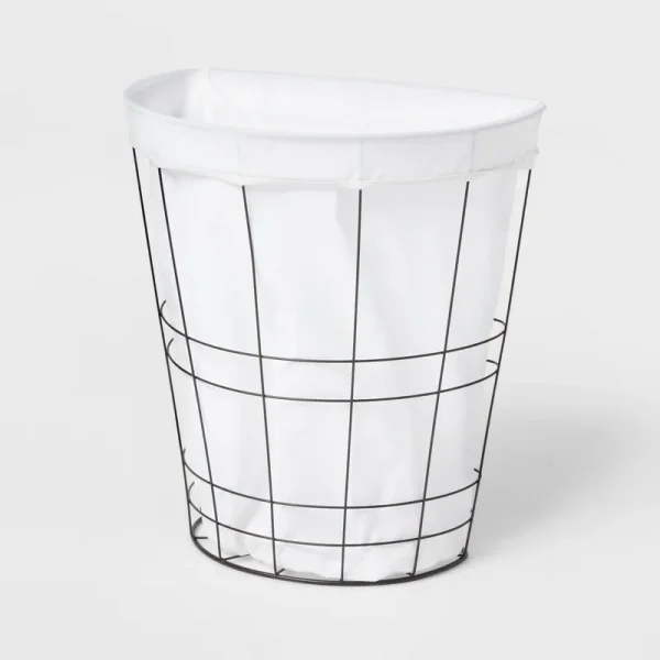 Brightroom Metal Wire Hamper with Fabric Liner | Target