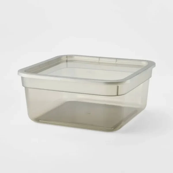 Medium Modular Storage Box Gray Tint - Brightroom
