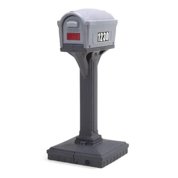 Simplay3 Dig Free Easy Up Classic Mailbox - Gray