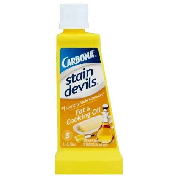 Carbona Stain Devils Spot Remover, Fat & Cooking Oil - 1.7 fl oz bottle